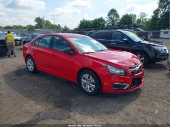 Salvage Chevrolet Cruze