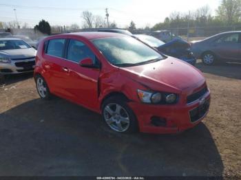  Salvage Chevrolet Sonic