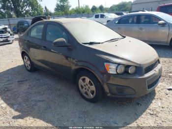 Salvage Chevrolet Sonic