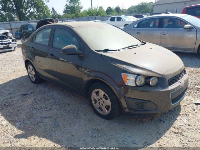  Salvage Chevrolet Sonic