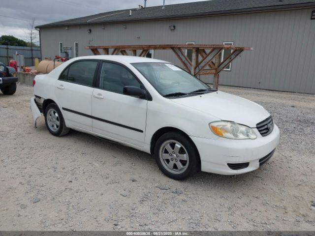  Salvage Toyota Corolla
