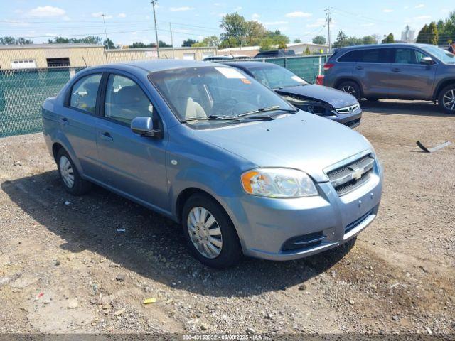  Salvage Chevrolet Aveo