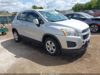  Salvage Chevrolet Trax