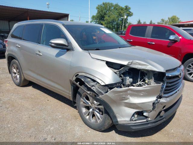  Salvage Toyota Highlander