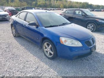  Salvage Pontiac G6