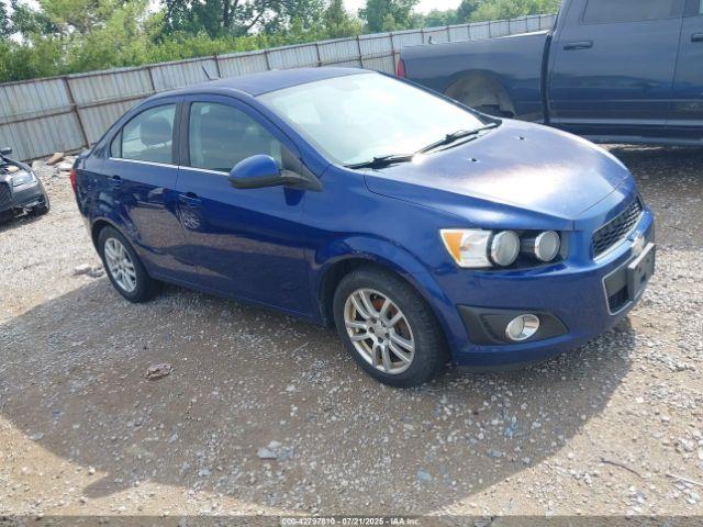  Salvage Chevrolet Sonic