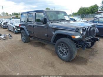  Salvage Jeep Wrangler