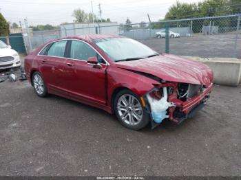  Salvage Lincoln MKZ