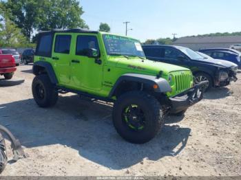  Salvage Jeep Wrangler