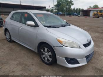  Salvage Toyota Matrix