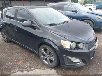  Salvage Chevrolet Sonic