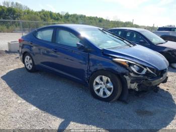  Salvage Hyundai ELANTRA