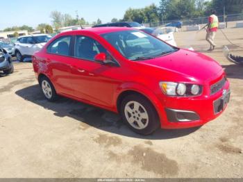  Salvage Chevrolet Sonic