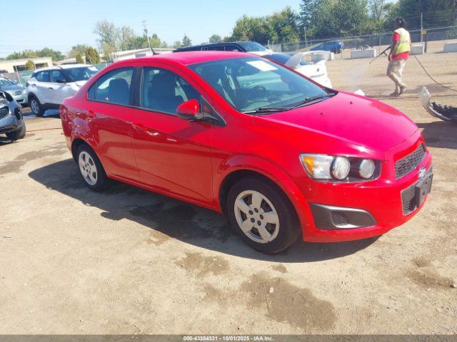  Salvage Chevrolet Sonic