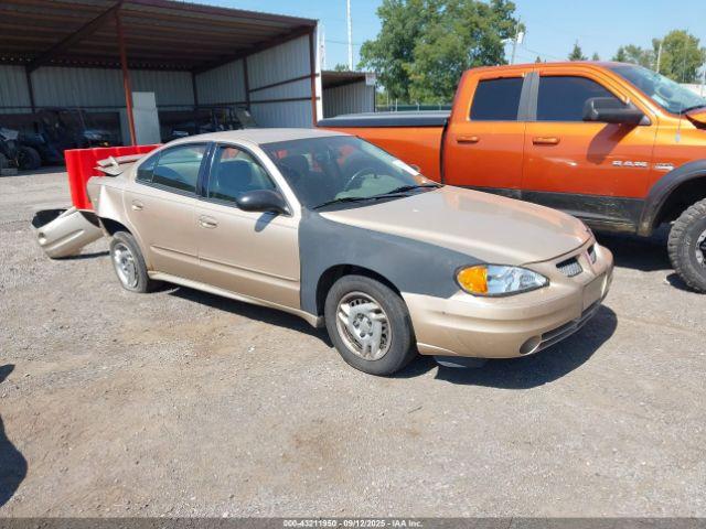  Salvage Pontiac Grand Am