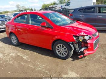  Salvage Chevrolet Sonic