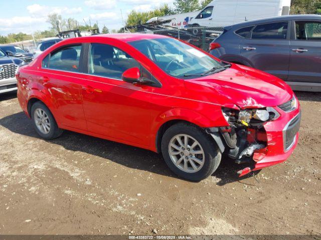  Salvage Chevrolet Sonic