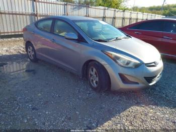  Salvage Hyundai ELANTRA