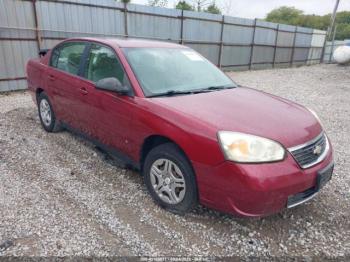  Salvage Chevrolet Malibu