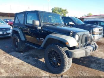  Salvage Jeep Wrangler