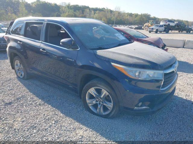  Salvage Toyota Highlander