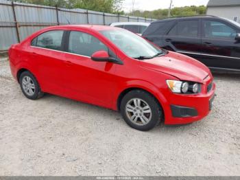  Salvage Chevrolet Sonic