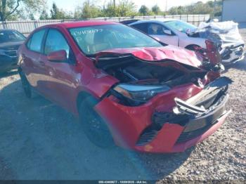  Salvage Toyota Corolla