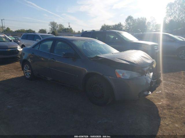 Salvage Pontiac G6