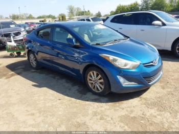  Salvage Hyundai ELANTRA