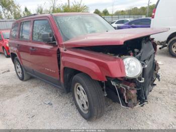  Salvage Jeep Patriot