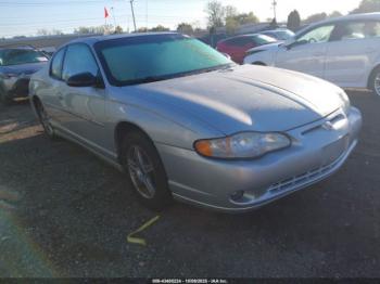  Salvage Chevrolet Monte Carlo