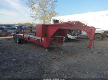  Salvage Trailer Gooseneck Trailer