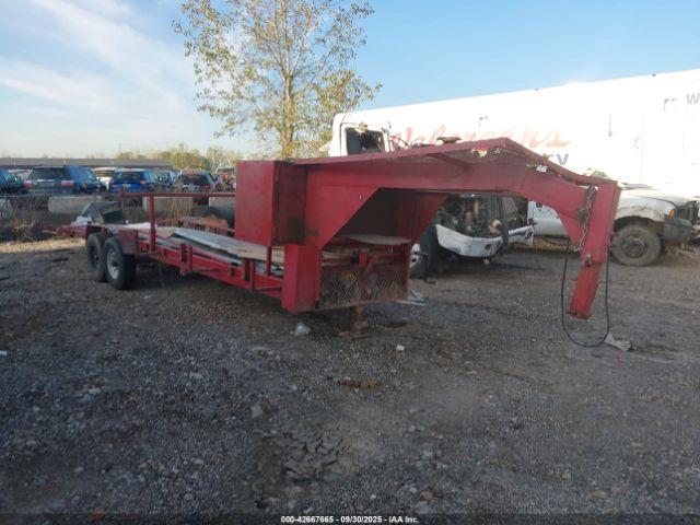  Salvage Trailer Gooseneck Trailer