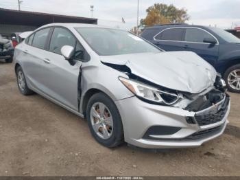  Salvage Chevrolet Cruze