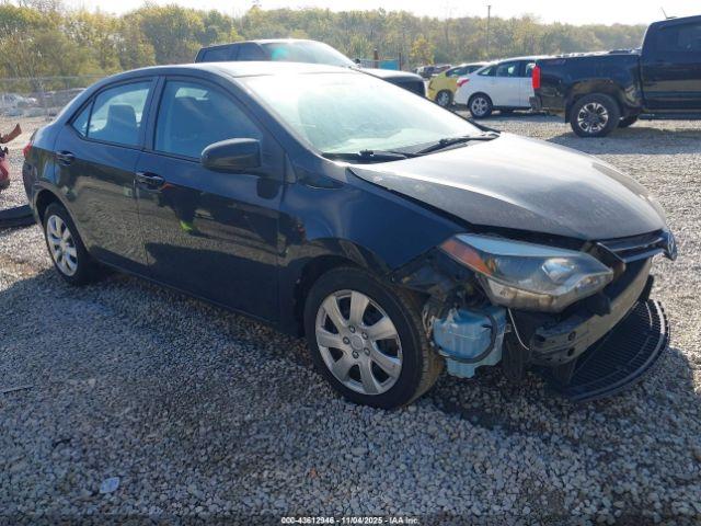  Salvage Toyota Corolla