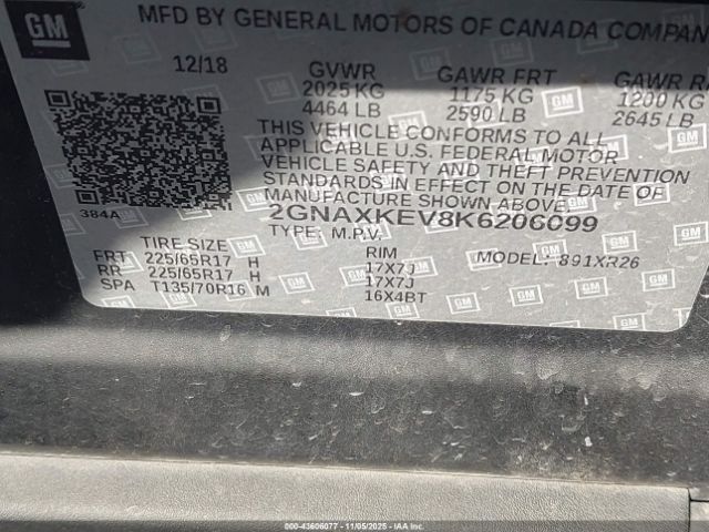 Chevrolet Equinox Lt Image 11