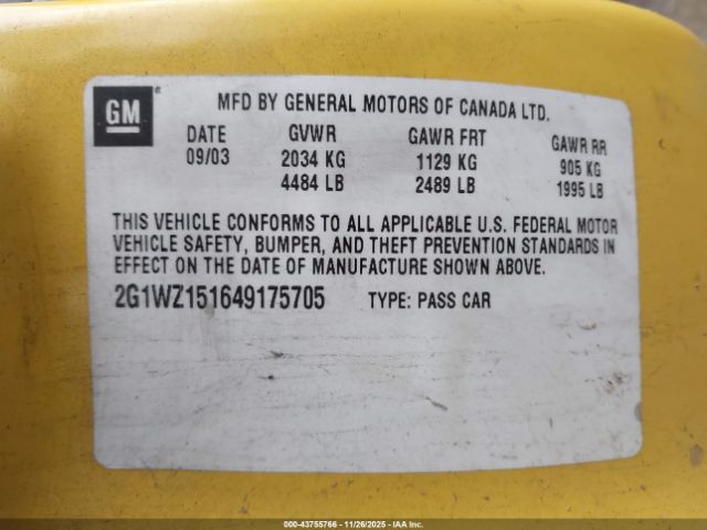 Chevrolet Monte Carlo Supercharged Ss Image 6