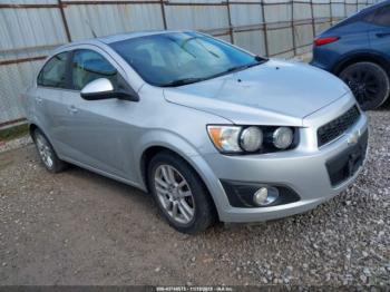  Salvage Chevrolet Sonic