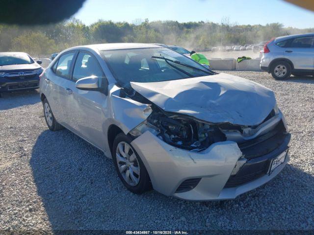  Salvage Toyota Corolla