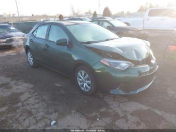  Salvage Toyota Corolla