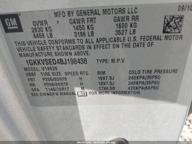 GMC Acadia Slt-2 Image 8