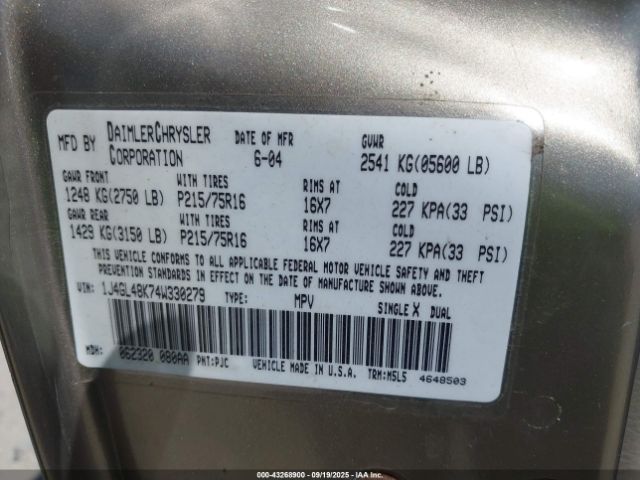 Jeep Liberty Sport Image 9