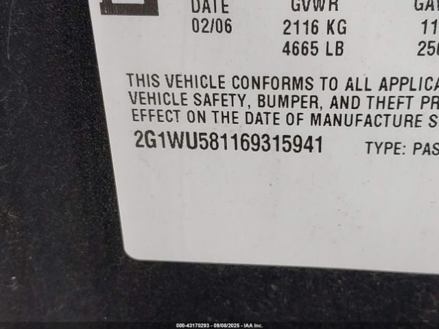 Chevrolet Impala Ltz Image 11