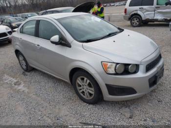  Salvage Chevrolet Sonic