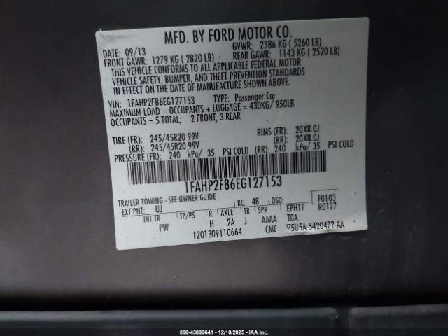 Ford Taurus Limited Image 4