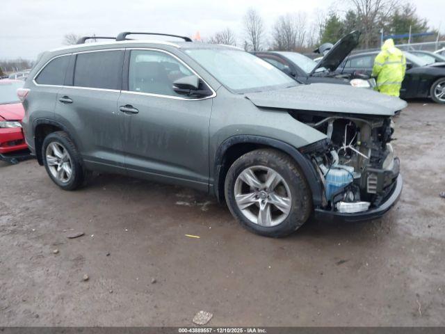  Salvage Toyota Highlander
