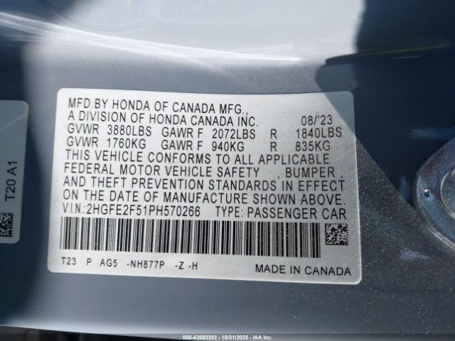 Honda Civic Sport Image 2