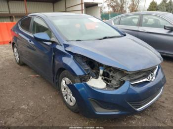  Salvage Hyundai ELANTRA
