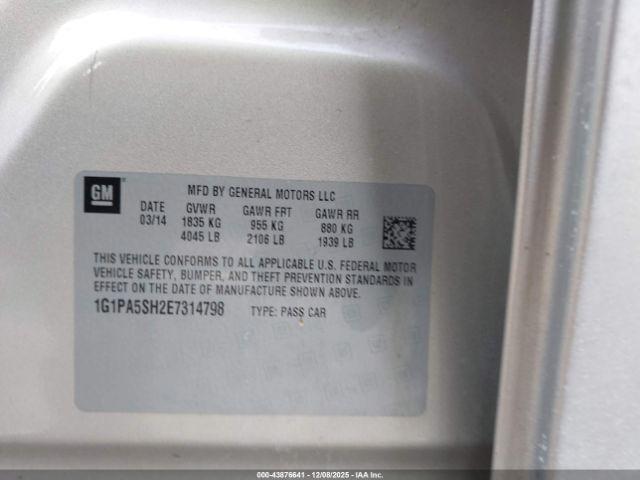 Chevrolet Cruze Ls Auto Image 8