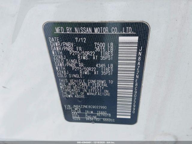 INFINITI Qx Image 14